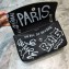 Balenciaga Graffiti BB Round M Bag Black/White