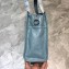 Balenciaga Bazar Shopper XXS Shopping Tote Bag Dusty Blue