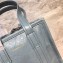 Balenciaga Bazar Shopper XXS Shopping Tote Bag Dusty Blue