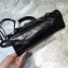 Balenciaga Classic Mini City Bag with Logo Strap Black