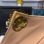 Dolce & Gabbana Small Devotion Top Handle Bag in Mordore Nappa Leather with Rhinestone Chain Gold 2019