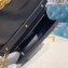 Dolce & Gabbana Small Devotion Top Handle Bag in Mordore Nappa Leather with Rhinestone Chain Black 2019