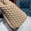Dolce & Gabbana Medium Sicily Bag in Raffia Crochet Beige