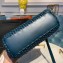 Dolce & Gabbana Medium Sicily Bag in Raffia Crochet Dark Green