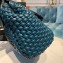 Dolce & Gabbana Medium Sicily Bag in Raffia Crochet Dark Green