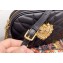 Dolce & Gabbana Devotion Camera Bag in Quilted Nappa Leather Black 2019