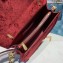 Dolce & Gabbana Medium Devotion Top Handle Bag in Velvet Dark Red 2019
