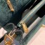 Dolce & Gabbana Medium Devotion Top Handle Bag in Velvet Dark Green 2019