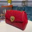 Dolce & Gabbana Medium Devotion Shoulder Bag in Quilted Nappa Leather Red 2019