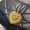 Dolce & Gabbana Medium Devotion Shoulder Bag in Quilted Nappa Leather Black 2019