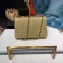 Dolce & Gabbana Baroque DG Girls Shoulder Bag In Leather Glitter Gold 2019