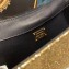 Dolce & Gabbana Baroque DG Girls Shoulder Bag In Leather Glitter Gold 2019
