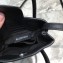 Balenciaga North-South Mini Shopping Phone Holder Bag Black