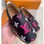 Louis Vuitton Monogram Espadrilles Black/Multicolor 2019