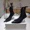 Balenciaga Heel 8.5cm Lace-up Ankle Boots Black 2020