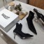 Balenciaga Heel 8.5cm Lace-up Ankle Boots Black 2020