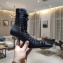 Balenciaga Heel 8.5cm Lace-up Ankle Boots Black 2020