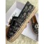 Dior Oblique CD Bow Espadrilles Blue 2019