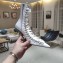 Balenciaga Heel 8.5cm Lace-up Ankle Boots White 2020