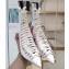 Balenciaga Heel 8.5cm Lace-up Ankle Boots White 2020