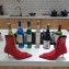 Balenciaga Heel 8.5cm Lace-up Ankle Boots Red 2020