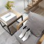 Balenciaga Heel 8.5cm Square Toe Ankle Boots White 2020