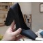 Balenciaga Heel 8.5cm Square Toe Pumps Black 2020