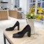 Balenciaga Heel 8.5cm Square Toe Pumps Black 2020
