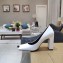 Balenciaga Heel 8.5cm Square Toe Pumps White 2020