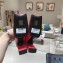 Balenciaga Heel 8.5cm Square Toe Pumps Red 2020