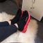 Balenciaga Knit Sock Speed Trainers Sneakers Black/Red Sole