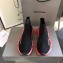 Balenciaga Knit Sock Speed Trainers Sneakers Black/Red Sole