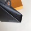 Louis Vuitton Malletier Pochette Voyage Bag Taiga leather Black M30395