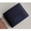 Louis Vuitton Malletier Multiple Wallet Taiga leather Navy Blue M30381