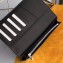 Louis Vuitton Taurillon leather Brazza Wallet M66540 Black