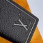 Louis Vuitton Taurillon leather Pocket Organizer Wallet M68209 Black
