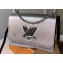 Louis Vuitton Epi Leather Twist MM Bag M55404 Argento Silver