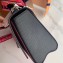 Louis Vuitton Epi Leather Twist MM Bag White/Red/Black with Logo Strap