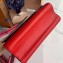 Louis Vuitton Epi Leather Twist MM Bag White/Red/Black with Logo Strap