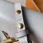 Louis Vuitton Epi Leather Twist MM Bag Set White/Gold