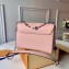 Louis Vuitton Epi Leather Twist MM Bag with Crystal-embellished Chain M55411 Pink