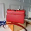 Louis Vuitton Epi Leather Twist MM Bag with Crystal-embellished Chain M55411 Red