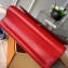 Louis Vuitton Epi Leather Twist MM Bag with Crystal-embellished Chain M55411 Red