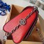Louis Vuitton Epi Leather Twist PM Bag with Crystal-embellished Chain Red