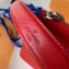 Louis Vuitton Epi Leather Twist PM Bag with Crystal-embellished Chain Red