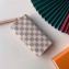 Louis Vuitton Kasai Clutch Bag M58080 Damier Azur Canvas