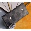 Louis Vuitton Key Holder and Coin Purse M60029 Damier Graphite Canvas