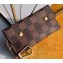 Louis Vuitton Key Holder and Coin Purse M60029 Damier Ebene Canvas