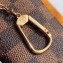 Louis Vuitton Key Holder and Coin Purse M60029 Damier Ebene Canvas