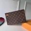 Louis Vuitton Monogram Canvas Chain Clutch Bag with Chain M55646 2020